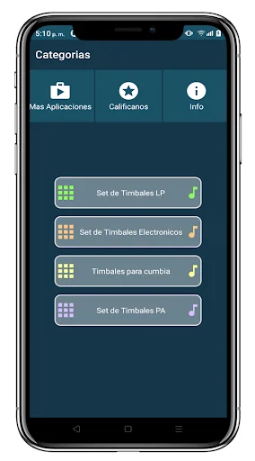 I-download ang Timbales Cumbia: Pinakamahusay na Percussion App - Screenshot 10