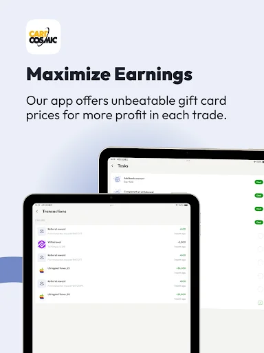 I-download ang CardCosmic: Mabilis at Ligtas na Pagbebenta ng Gift Card - Screenshot 7