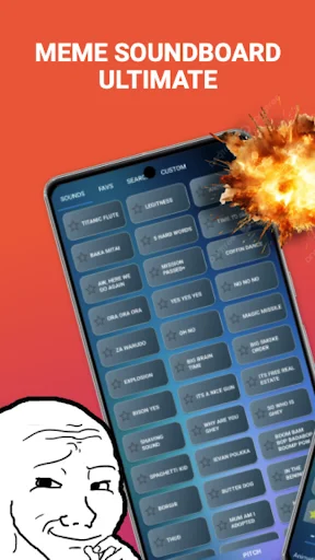 I-download ang MEME Soundboard 2026 Ultimate – Pinakamahusay na Meme Sounds - Screenshot 7
