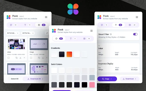 I-download ang Peek: Pinakamahusay na Tool para sa Web Design - Screenshot 3