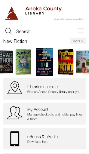 I-download ang Anoka County Library App – Libreng Aklatan - Screenshot 1