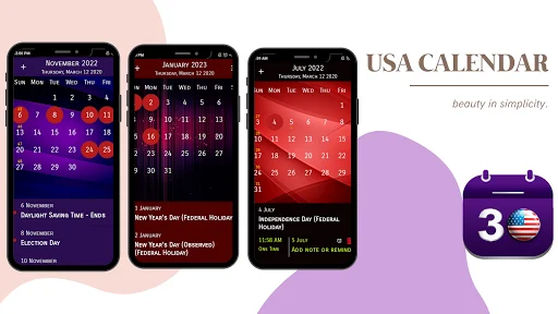 Download US Calendar 2026 – Libreng Holiday Planner at Reminder - Screenshot 8