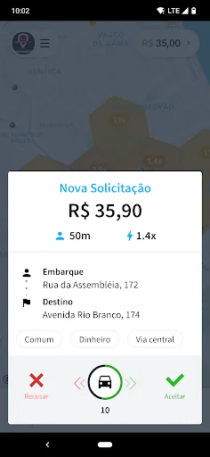 I-download ang Rodrigo CAR – Motorista: Mabilis at Ligtas na Biyahe - Screenshot 3