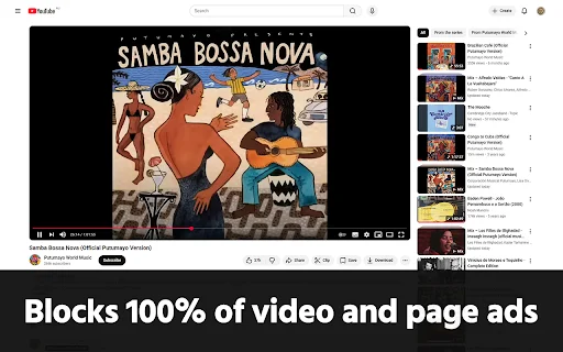 GoodTube: Pinakamahusay na YouTube Adblocker para sa Chrome - Screenshot 1
