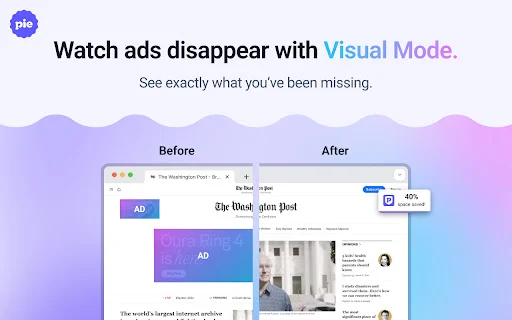 Pie Adblock: Pinakamahusay na Ad Blocker para sa YouTube at Twitch - Screenshot 3