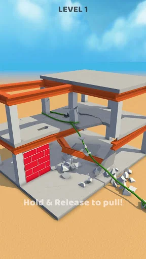 I-download ang Rope and Demolish – Nakakaaliw na Simulation Game - Screenshot 14