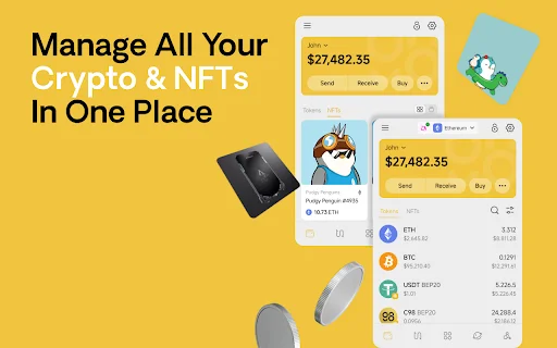 I-download ang Coin98 Wallet: Pinakamahusay na Crypto Wallet sa Pilipinas - Screenshot 3