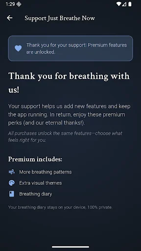 I-download ang Just Breathe Now – Box Breathing App sa Android - Screenshot 7