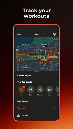 I-download ang Strava: Run, Bike, Walk – Fitness Tracker App - Screenshot 1