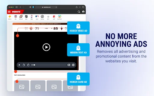 Ghostery AdBlocker: Pinakamabilis na Ad at Tracker Blocker – I-download - Screenshot 2