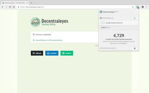 I-download ang Decentraleyes – Protektahan ang Iyong Privacy Online - Screenshot 3