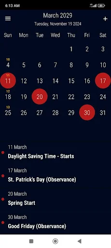 Download US Calendar 2026 – Libreng Holiday Planner at Reminder - Screenshot 20