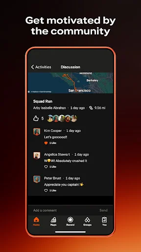 I-download ang Strava: Run, Bike, Walk – Fitness Tracker App - Screenshot 7