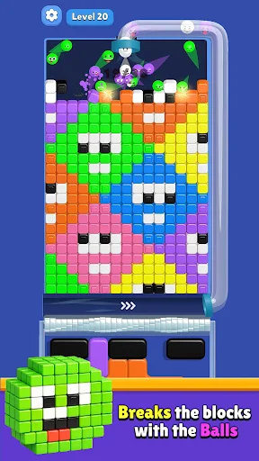 I-download ang Crush & Bounce: Brick Blast – Masayang Puzzle Game - Screenshot 3