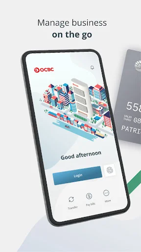 I-download ang OCBC Business App – Pamahalaan ang Pondo nang Ligtas - Screenshot 1