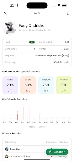 I-download ang Clube do Tennis – Ang Pinakamahusay na Tennis Community - Screenshot 2