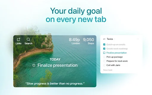 I-download ang Momentum: Gawing Produktibo ang Iyong Browser - Screenshot 3