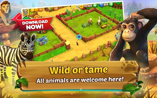 I-download ang Zoo 2: Animal Park – Ang Pinakamahusay na Zoo Simulator - Screenshot 8