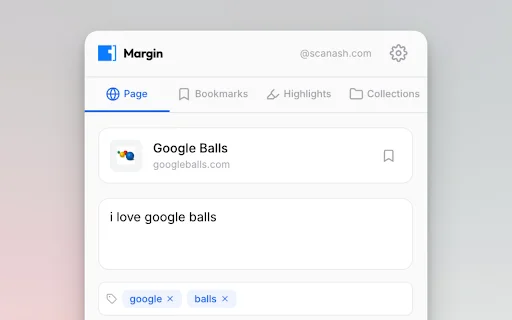 I-download ang Margin Extension – Annotate at Highlight sa Web - Screenshot 1