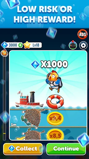 I-download ang Chicken Cross – Sea Cross 2 Pinakabago – Libre - Screenshot 3