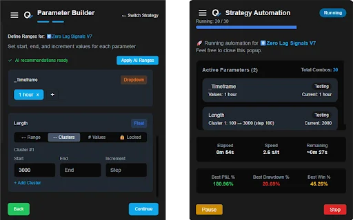 TradingView Strategy Optimizer: I-automate ang Iyong Trading - Screenshot 2