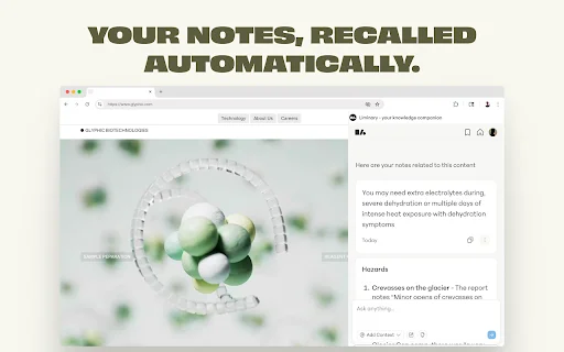 Liminary: Ang Ultimate Knowledge Management Extension para sa PC - Screenshot 3