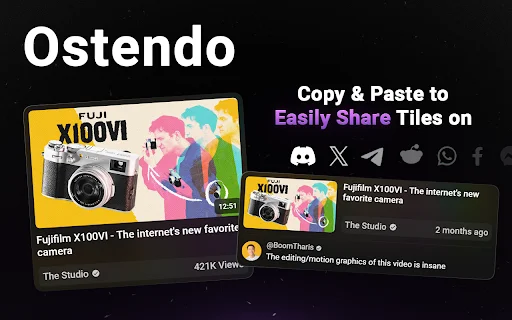 Ostendo: Kumuha ng YouTube Thumbnails at Screenshots nang Madali - Screenshot 1
