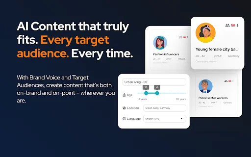 neuroflash AI: Gabay sa Pagsulat at Audience Validation Tool - Screenshot 3