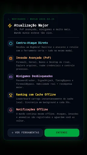 I-download ang HackOs: Hacker Simulator Pinakabago – Free Simulation - Screenshot 1