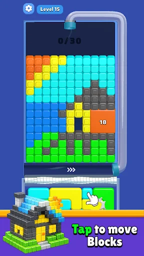 I-download ang Crush & Bounce: Brick Blast – Masayang Puzzle Game - Screenshot 6