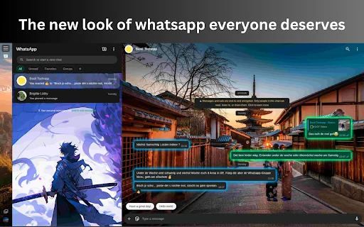 I-customize ang WhatsApp Web: Themes, Fonts, at Quick Reply - Screenshot 1