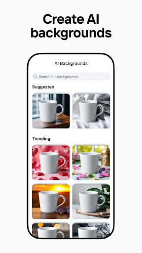 I-download ang Photoroom AI Photo Editor – Alisin ang Background - Screenshot 1