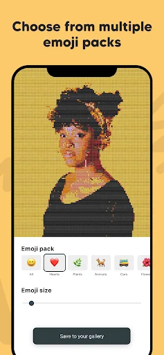 I-download ang Emoji photo Mosaic – Gawing Sining ang Iyong Larawan - Screenshot 2