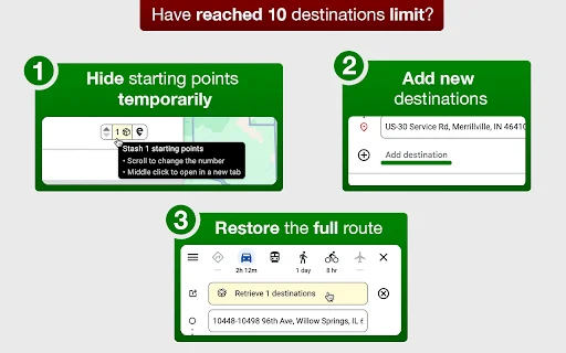 Google Maps Extended Routes – I-download ang Pinakamahusay na Route Planner - Screenshot 3