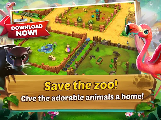 I-download ang Zoo 2: Animal Park – Ang Pinakamahusay na Zoo Simulator - Screenshot 11