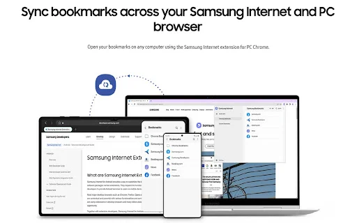 I-download ang Samsung Browser Extension – I-sync ang Bookmarks - Screenshot 1