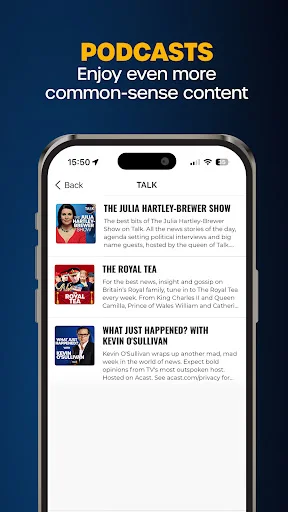I-download ang Talk App: Makinig sa Unbiased News at Shows - Screenshot 3