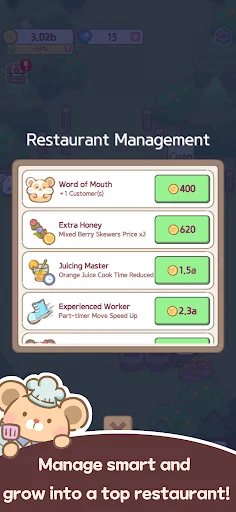 I-download ang Hamster Chef: Idle Restaurant – Masayang Cooking Game - Screenshot 5