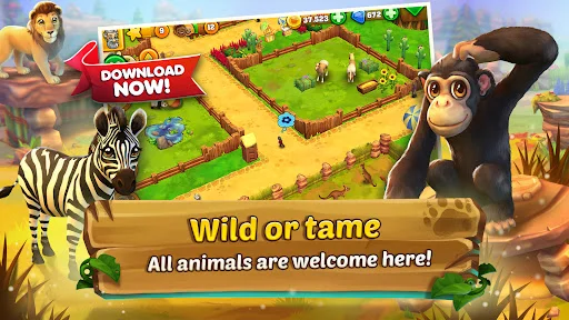I-download ang Zoo 2: Animal Park – Ang Pinakamahusay na Zoo Simulator - Screenshot 3