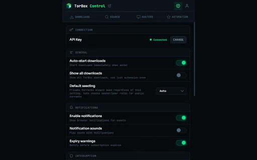 TorBox Control: Pamahalaan ang Iyong Downloads nang Mabilis at Ligtas - Screenshot 4