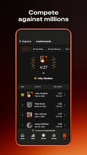 I-download ang Strava: Run, Bike, Walk – Fitness Tracker App - Screenshot 8