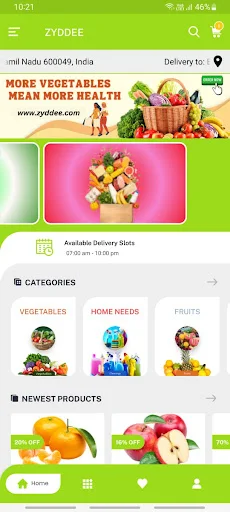 I-download ang ZYDDEE App – Sariwang Karne at Gulay sa Iyong Pintuan - Screenshot 2