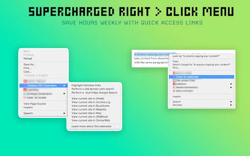I-download ang Detailed SEO Extension – Mabilis na SEO Analysis - Screenshot 3