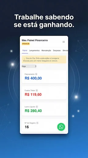 I-download ang Roda Lucro – Pinakamadaling Financial Manager para sa Drivers - Screenshot 7