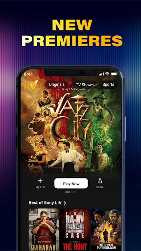 I-download ang Sony LIV App: Manood ng Mga Pelikula at TV Shows - Screenshot 1
