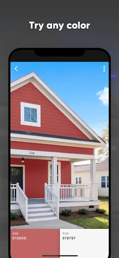 Paint my House: Exterior Color – Subukan ang Kulay ng Bahay Mo - Screenshot 3