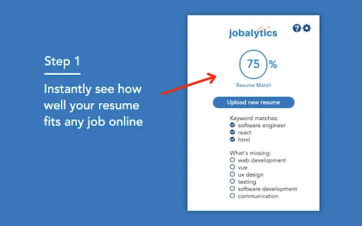 I-download ang Jobalytics – I-optimize ang Iyong Resume Para sa ATS - Screenshot 1