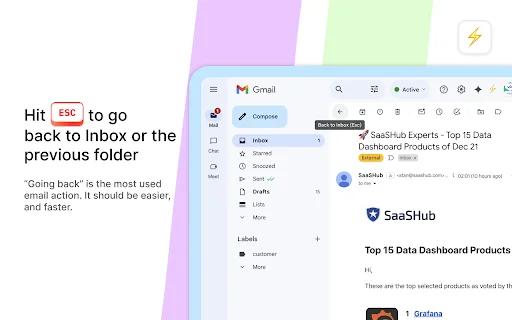CMDK para sa Gmail: Pabilisin ang Trabaho at Email – I-download - Screenshot 3