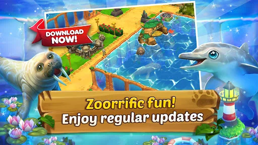 I-download ang Zoo 2: Animal Park – Ang Pinakamahusay na Zoo Simulator - Screenshot 2