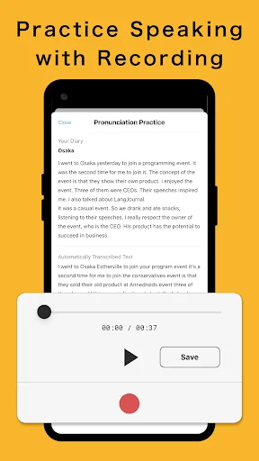 I-download ang LangJournal: AI Language Diary para sa Pag-aaral - Screenshot 8